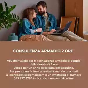 Consulenza armadio di coppia 2 ore | Cristina Cantino Consulente d'immagine Torino
