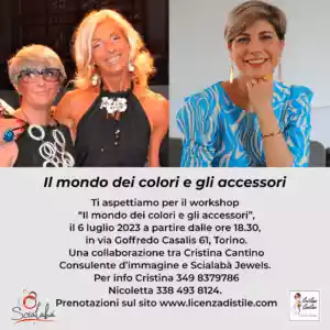 Evento con Scialabà Jewels | Cristina Cantino Consulente d'immagine Torino
